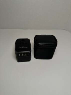 EPICKA Universal Travel Adapter with 4 USB Ports and Case